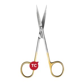 Goldman-Fox Wolframkarbid saks lige 13cm