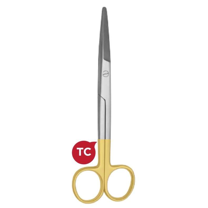 Mayo Wolframkarbid saks buet 18cm