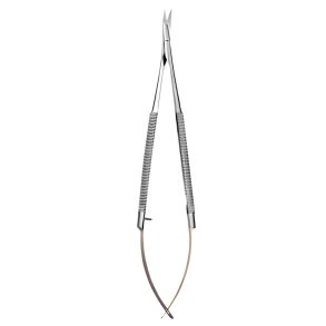 Mikro kirurgi Wolframkarbid saks lige 13cm 
