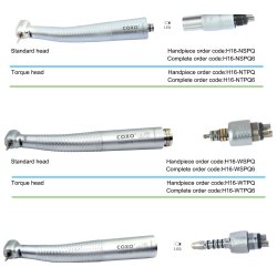 CX207-G H16, High-speed Air Turbine Handpiece